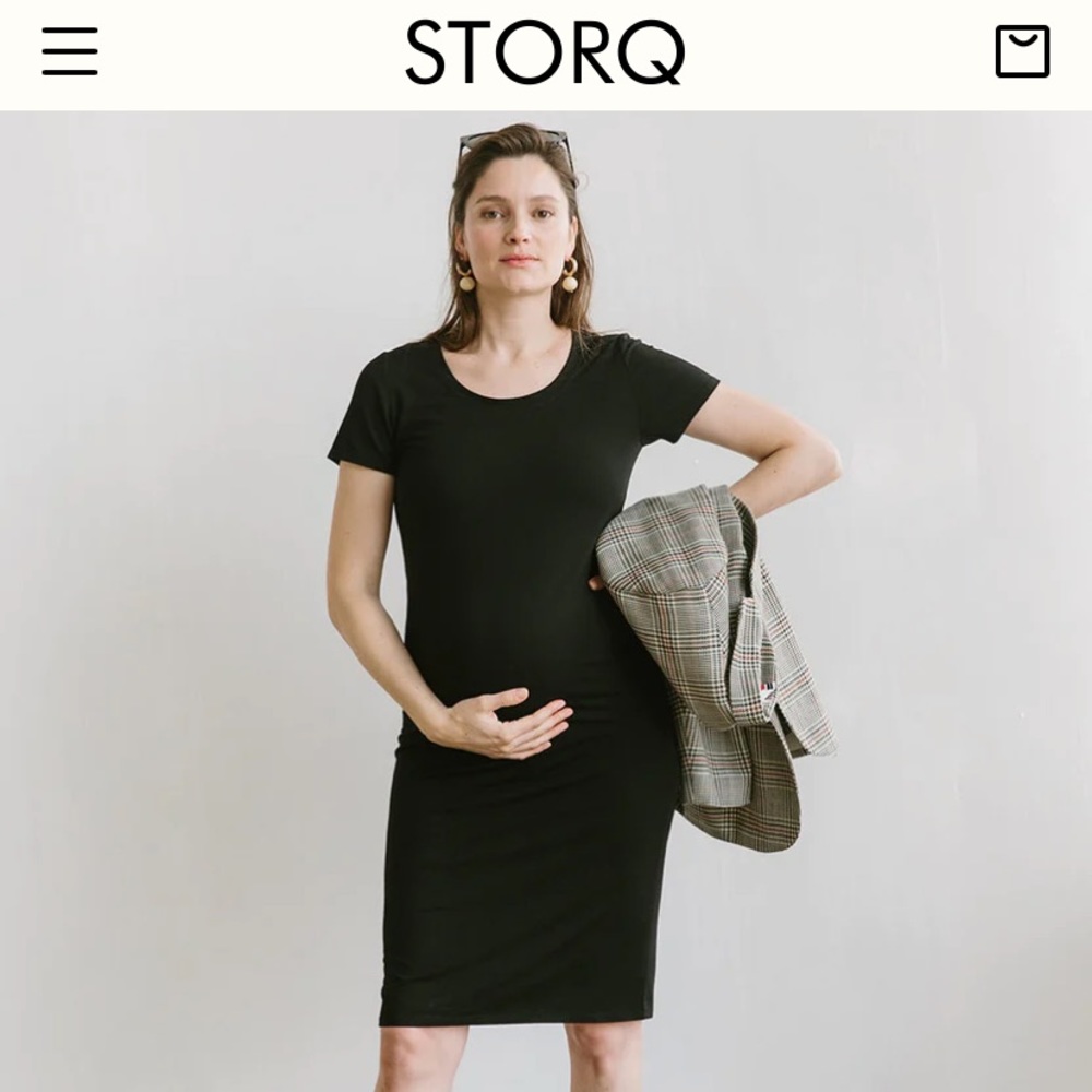 Storq On Repeat T-Shirt Dress Maternity  5-XL